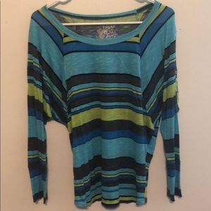 Multicolored striped shirt